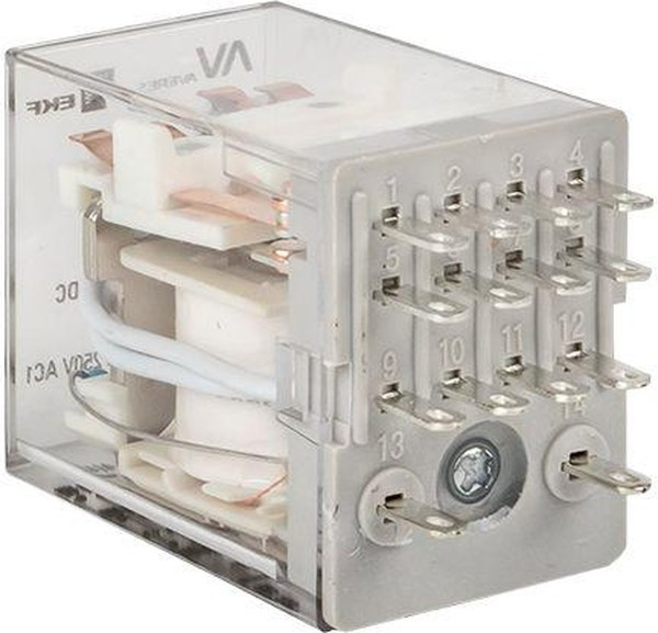 Реле промежуточное RPA 22/4 5А 24В DC AVERES EKF rpa-22-4-24DC