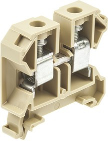 0380660000, SAK Series Beige Feed Through Terminal Block, 16mm², Single-Level, Screw Termination