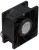 CFM-8038B-240-449, DC Fans dc axial fan, 80 mm square, 38 mm, 21.6-26.4 Vdc, 5.04 W, 4000 RPM, 49.42 CFM, AR
