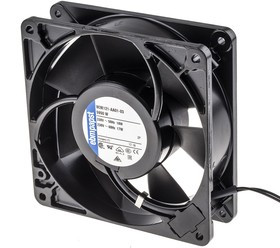 5950W, 5900 Series Axial Fan, 230 V ac, AC Operation, 180m³/h, 18W, 78mA Max, 127 x 127 x 38mm