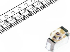 LTST-S270KRKT, LED; SMD; 0604; red; 18?54mcd; 1.6x1.15x0.6mm; 130°; 2?2.4V; 20mA