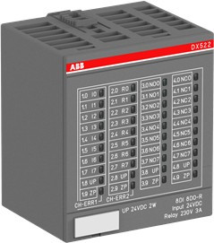1SAP245200R0001 ABB Модуль В/В, S500, 8DI/8DO реле, DX522