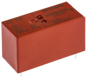 RT134012, Реле: электромагнитное, SPST-NO, Uобмотки: 12ВDC, 12A/250ВAC, THT