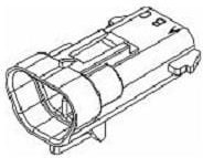 12092839, Automotive Connectors 5P M BLK BASE CONN 150 SERIES 14 AMPS