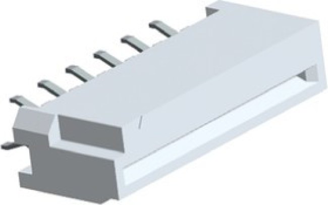 1-84534-2, FFC 1.25mm Pitch 12 Way Straight Female FPC Connector, Vertical Contact 1-84534-2, FFC 1.25mm Pitch 12 Way Straight Female FPC Connector, Vertical Contact