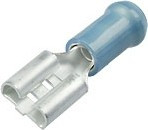 9-160313-2, Гнездо с колпачком синее 7.6мм