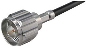 11_N-50-3-29/133_NH, RF Connector, N-Type, Brass, Plug, Straight, 50Ohm, Crimp Terminal