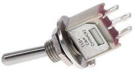 T101SHZQE, Toggle Switches ON-ON SPDT SOLDER