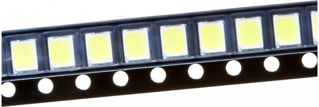 FM-P3528WNS-460QL, E605, ЧИП светодиод 3528 6000K 20Лм при 60мА CRI 70