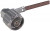 16_N-50-3-27/133_NH, RF Connector, N-Type, Brass, Plug, Right Angle, 50Ohm, Solder Terminal, Crimp Terminal