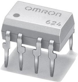 G3VM-62C1, Реле: полупроводниковое, DPST-NO, Iупр: 25мА, 500мА, макс.60ВAC G3VM-62C1, Реле: полупроводниковое, DPST-NO, Iупр: 25мА, 500мА, макс.60ВAC