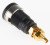 972354100, Black Female Banana Socket, 4 mm Connector, Solder Termination, 32A, 1000V ac/dc, Gold