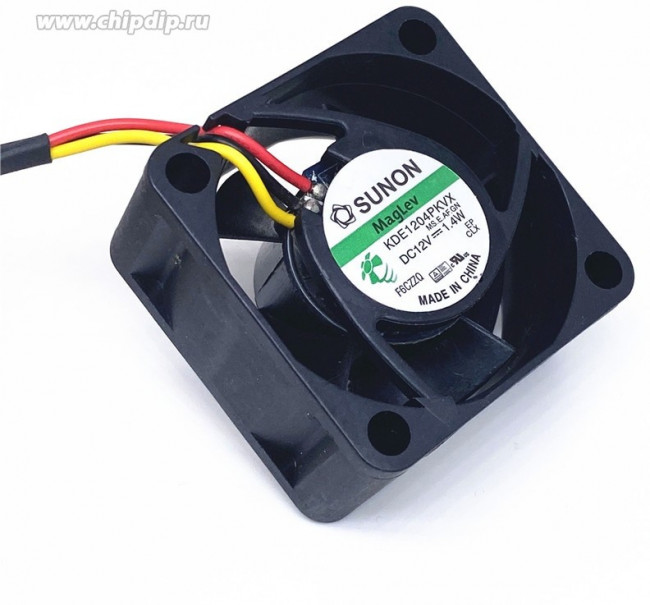Вентилятор sunon KDE1204PKVX 40x20 12v 1.6w 3 pin Вентилятор sunon KDE1204PKVX 40x20 12v 1.6w 3 pin