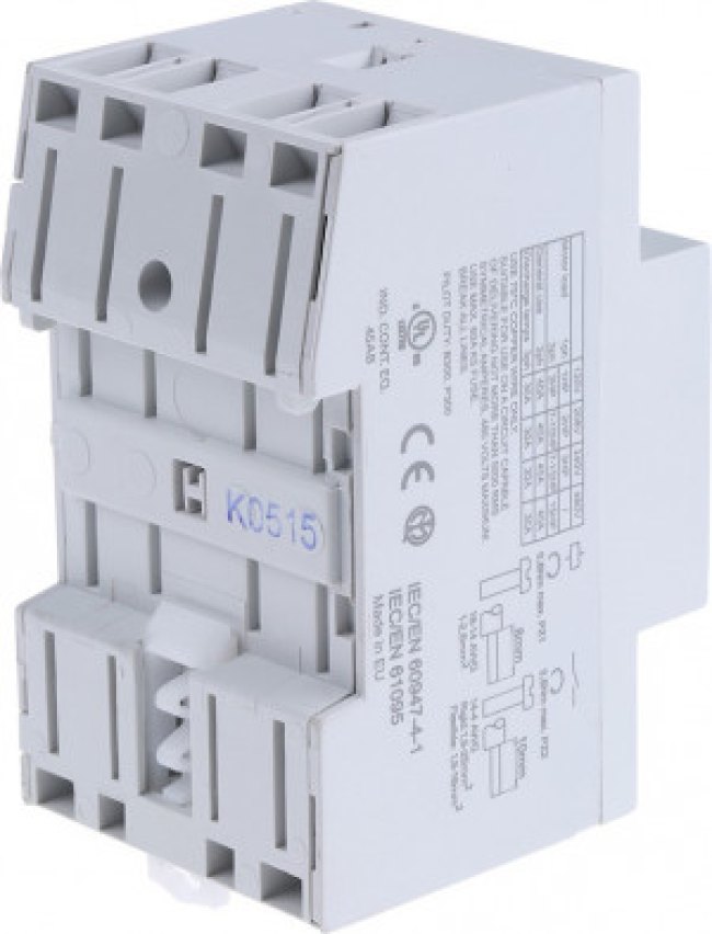 22.44.0.024.4610, Contactor, 2NO / 2NC, 24V, 40A, 16kVA