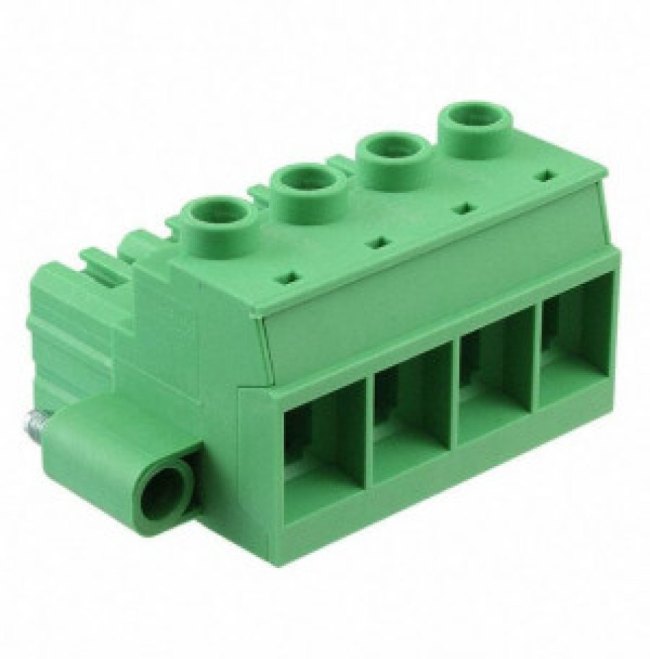 1762615, Pluggable Terminal Blocks 4 Pos 15mm pitch Plug 20-2 AWG Screw 1762615, Pluggable Terminal Blocks 4 Pos 15mm pitch Plug 20-2 AWG Screw
