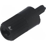 CA66022B, Ручка для монтажного потенциометра CA6 черная, D 5 mm.