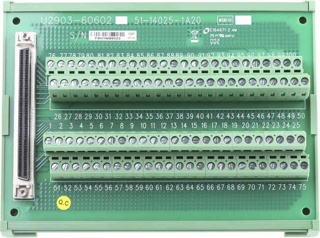 U2903A, Terminal Block Interface Modules TERM BRD SCSI 100 PIN CONN 1M CABLE U2903A, Terminal Block Interface Modules TERM BRD SCSI 100 PIN CONN 1M CABLE