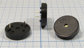 Излучатель звука пьезоэлектрический без генератора 17x 5мм, 1~30В, 4.0 кГц; зп 17x 5\1~30\\ 4,0\2P10