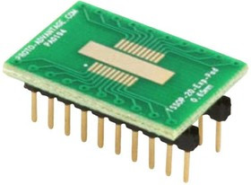 PA0194, Sockets &amp; Adapters TSSOP-20-Exp-Pad to DIP-20 SMT Adapter