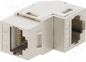 LOG-NK4025, Гнездо, соединитель, Кат: 6a, экранированный, Keystone, PoE++