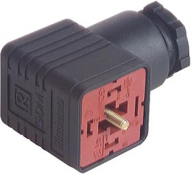 GDM 2012 J BLACK (UNASSEMBLED), RECTANGULAR CONN, RCPT, 2+PE, SCREW