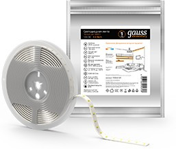 Лента LED Elementary 2835 60-SMD 4.8W 12V 5м DC SQ355000105