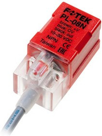 PL08-IQE17-07NN, индуктивный датчик приближения 8мм NPN NO 6-36В 17*17*17мм аналог IQE17-07NNSKW2S