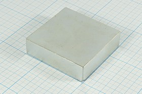 Магнит 70,0x70,0x20, параллелепипед, Ni, N35