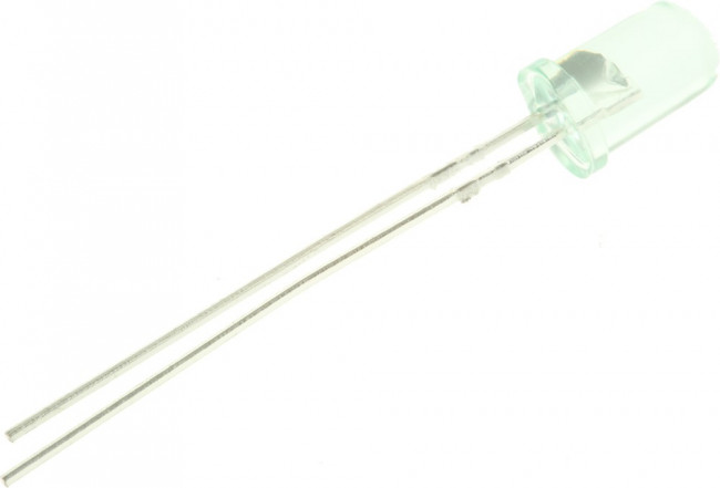 HLMP-C523, Standard LEDs - Through Hole Green Non-diffused 565nm 69.8mcd