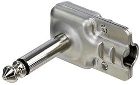 RP2RCF-D, Phone Connectors Rean Plug 1/4in mono low profile RA Ni/N