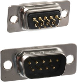 171-009-113R001, 171 9 Way Panel Mount D-sub Connector Plug