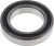 6012-2RSR-C3 Single Row Deep Groove Ball Bearing- Both Sides Sealed 60mm I.D, 95mm O.D