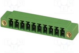 1827868, 8A 2 1 3.81mm 1x2P Green - Pluggable System TermInal Block