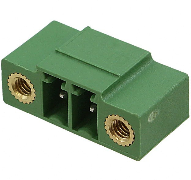 1827868, 8A 2 1 3.81mm 1x2P Green - Pluggable System TermInal Block