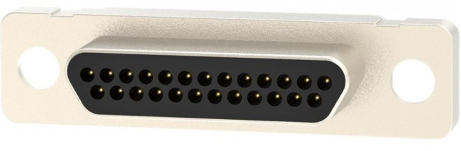 580-M25-103L002, D-Sub Micro-D Connectors MMd M 25P SC 30u