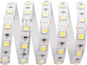 00-309 Светодиодная лента 24В, ПРО, 14,4Вт/м, smd5050, 60д/м, IP20, 1100Лм/м, подложка 10мм, 5м, 650