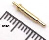 Подпружиненный контакт (pogo-pin) для тестирования диаметром иглы 0,9мм длина 10мм