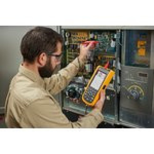 FLUKE-125B/S, Осциллограф промышленный портативный 2 канала х 40МГц + SCC аксессуары, Wi-Fi (Госреес FLUKE-125B/S, Осциллограф промышленный портативный 2 канала х 40МГц + SCC аксессуары, Wi-Fi (Госреес