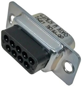 DEUH-9P, D SUB CONNECTOR, STANDARD, 9 POSITION, PLUG