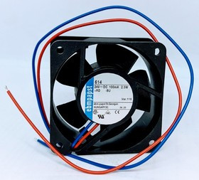 Вентилятор Ebmpapst 614 DC 24V 100mA 2.5W 60x25 2pin