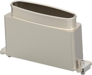 MBDSM-U1SHR0-08-30-1-C-H, D SUB BACKSHELL, 180DEG, SIZE DE