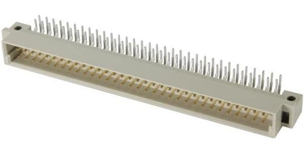 09023646921, Harting 09 03 64 Way 2.54mm Pitch, Type B Class C2, 2 Row, Right Angle DIN 41612 Connector, Plug 09023646921, Harting 09 03 64 Way 2.54mm Pitch, Type B Class C2, 2 Row, Right Angle DIN 41612 Connector, Plug