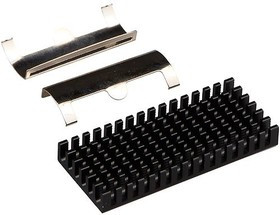 TEN-HS4, Радиатор, теплопроводная прокладка, 2 клипсы