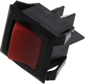 LRGSCK611-RS-B-0/125N, Rocker Switches DPST OFF-None-On