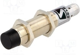 PCID-8ZP-K, Датчик: индуктивный, Конф.выхода: PNP / NO, 0-8мм, 10-30ВDC, М18