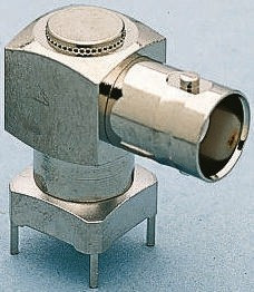 J01003A1949, 75 Right Angle PCB Mount, BNC Connector, jack