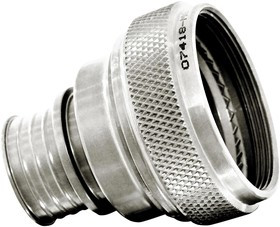 M85049/88-25N03, BACKSHELL, 180DEG, ALUMINIUM ALLOY