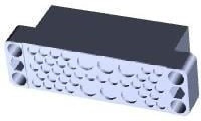 202515-1, Rack & Panel Connectors 42 POS BLOCK 202515-1, Rack & Panel Connectors 42 POS BLOCK