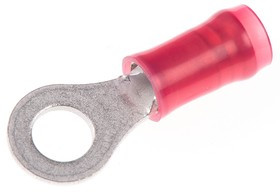 2-31890-1, RING TONGUE, #8, CRIMP, RED