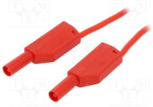 SLK425-E/N-05022, Измерительный провод, 32А, с осевым гнездом 4мм, Дл: 0,5м SLK425-E/N-05022, Измерительный провод, 32А, с осевым гнездом 4мм, Дл: 0,5м